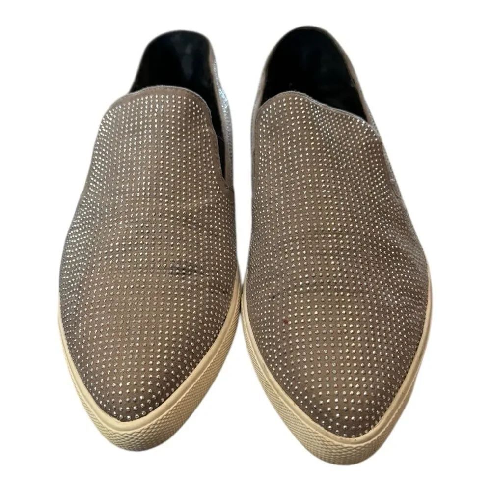 Chinese Laundry Kristin Cavallari Collab Rhinestone Studded Slip-on Sneakers 8 - Picture 4 of 6